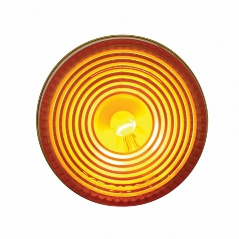 United Pacific 2" Round Light (Clearance/Marker) Amber Lens 30191