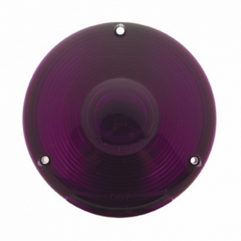 United Pacific Turn Signal Light Lens Purple 30242