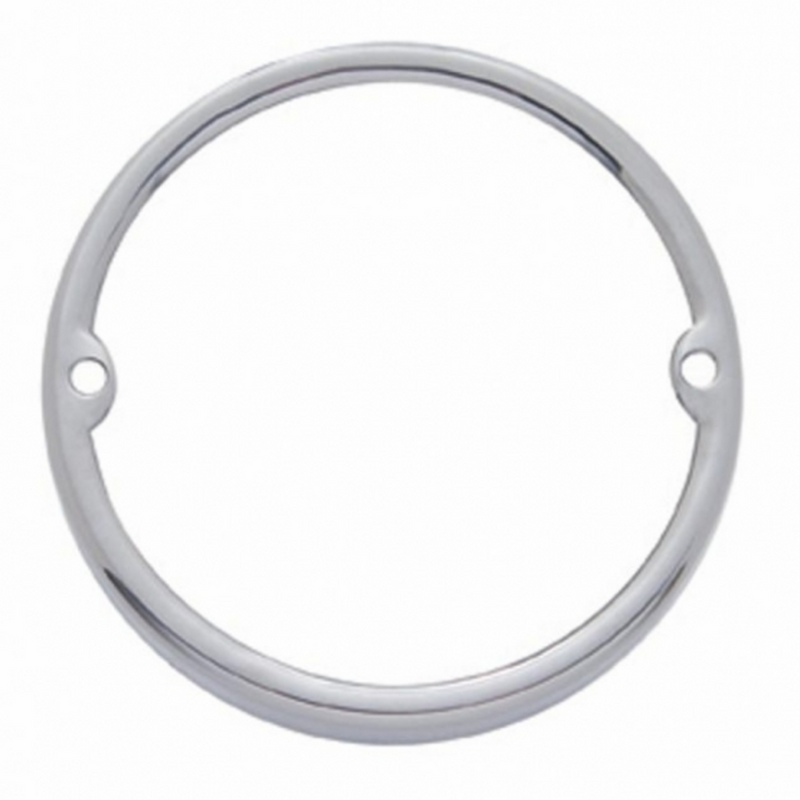 United Pacific Stainless Round Cab Light Bezel 30304