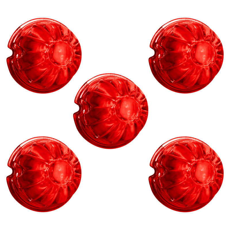 United Pacific Watermelon Glass Marker Light Lens Red (5 Pcs) 30314P5