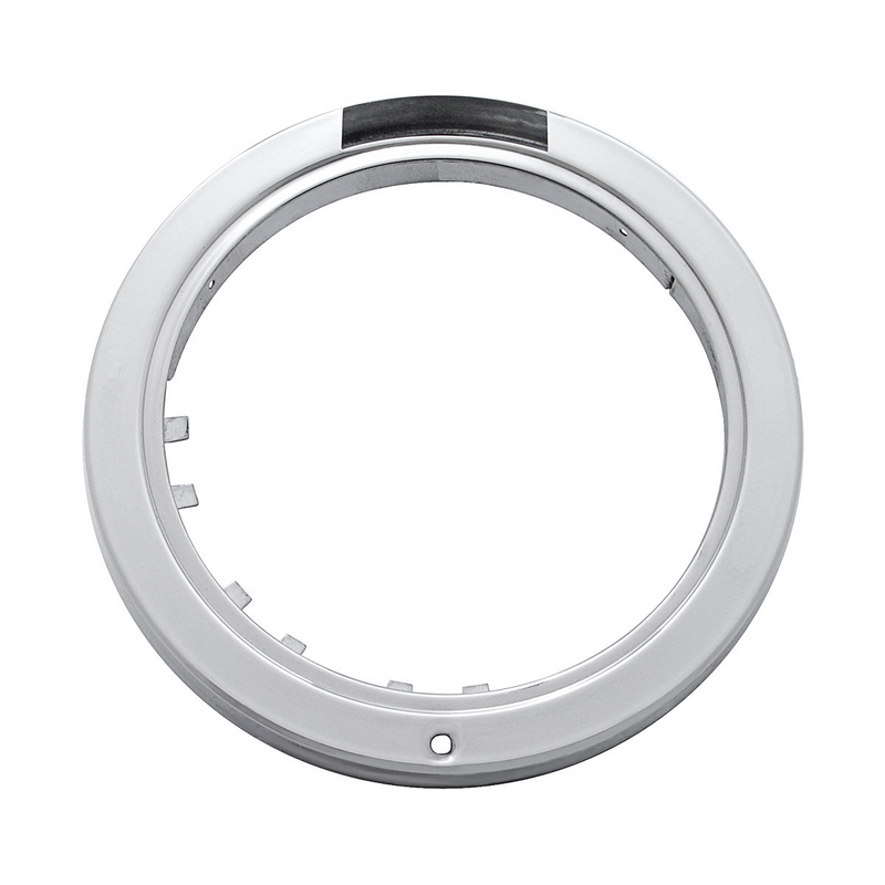 United Pacific Stainless Steel Bullet Style Headlight Bezel 30416