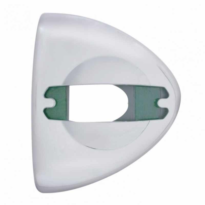United Pacific Headlight Turn Signal Cover With Rectangular Light Cutout 30434