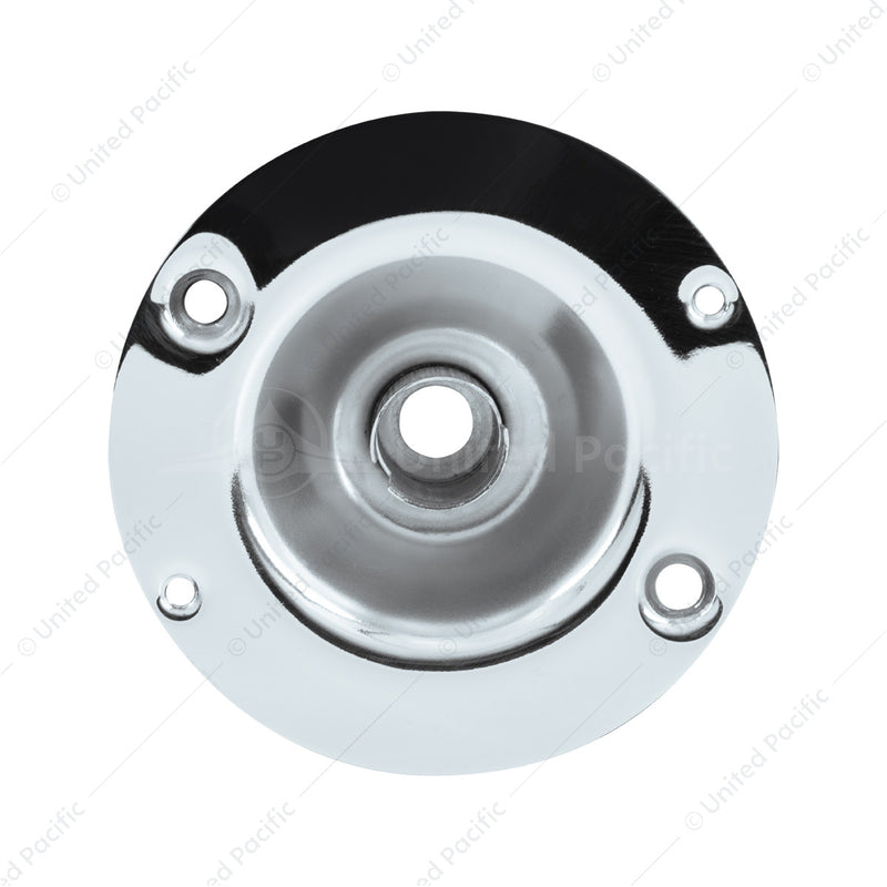 United Pacific 304 Stainless Steel Cab Light Set Bracket Bulb Holder Plate - 1 Filament 30538-1