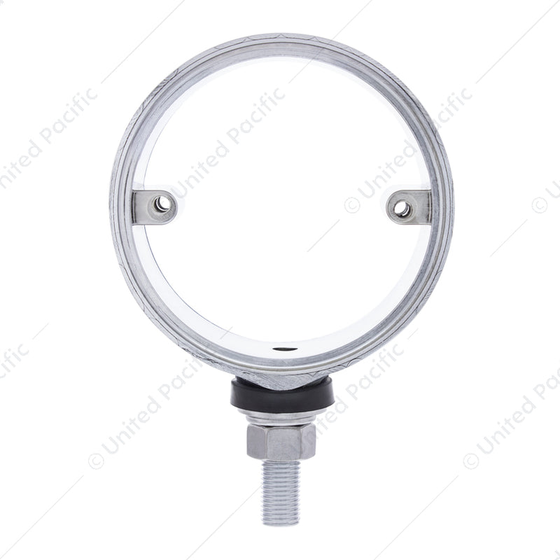 United Pacific Chrome Die-Cast 3" Double Face Light Housing Only for LED (Bulk) 30568-1