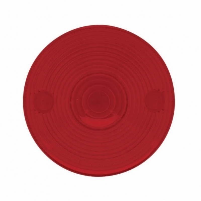 United Pacific 3" Pedestal Light Lens Red 30570