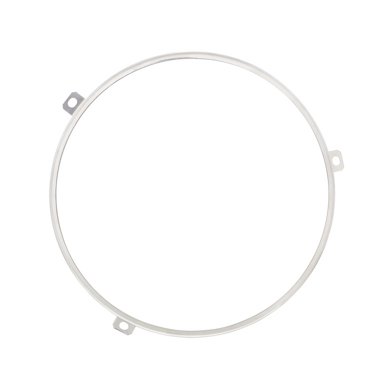 United Pacific Stainless Steel 7" Headlight Retaining Ring (Bulk) 30620B