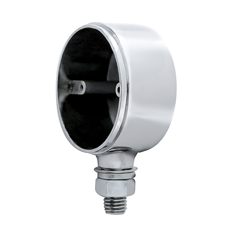 United Pacific Chrome Die Cast Single Face Light Housing Only (Bulk) 30929