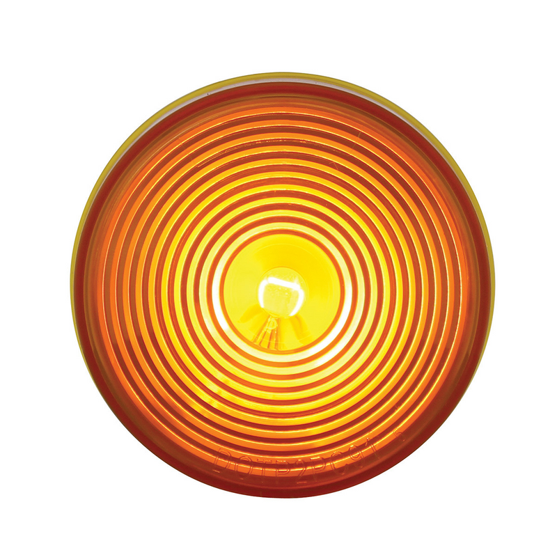 United Pacific 2.5" Round Light (Clearance/Marker) Amber Lens 31061