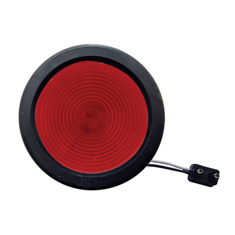 United Pacific 2.5" Round Light Kit (Clearance/Marker) Red Lens 31065RK