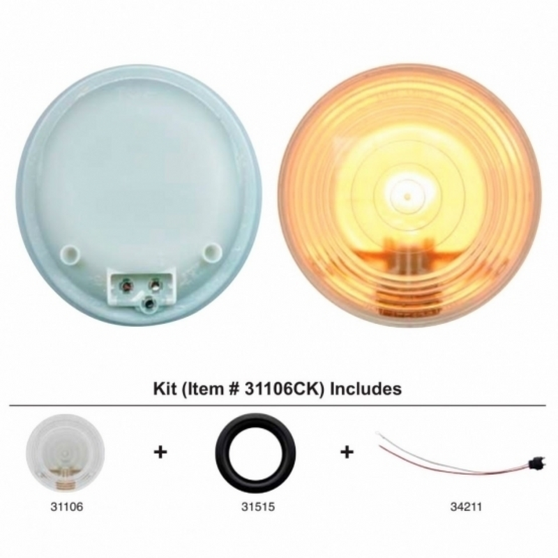 United Pacific 4" Back-Up Light Kit 31106CK