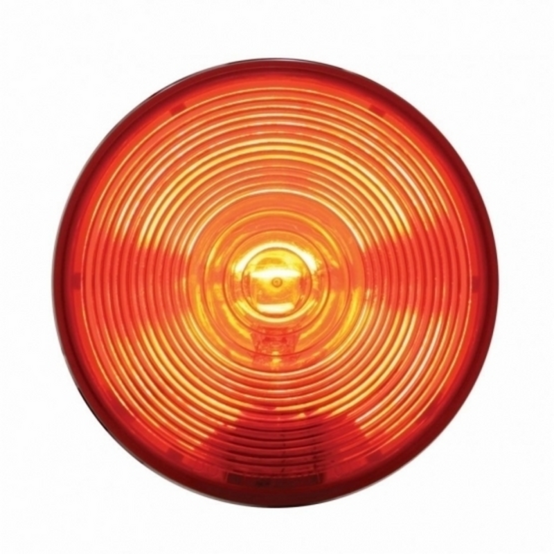 United Pacific 4" Round Light (Stop, Turn & Tail) Red Lens 31109
