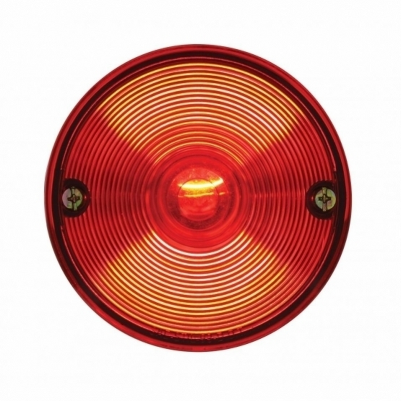 United Pacific Universal Stud-Mount Light With License Light (Stop, Turn & Tail) 31126