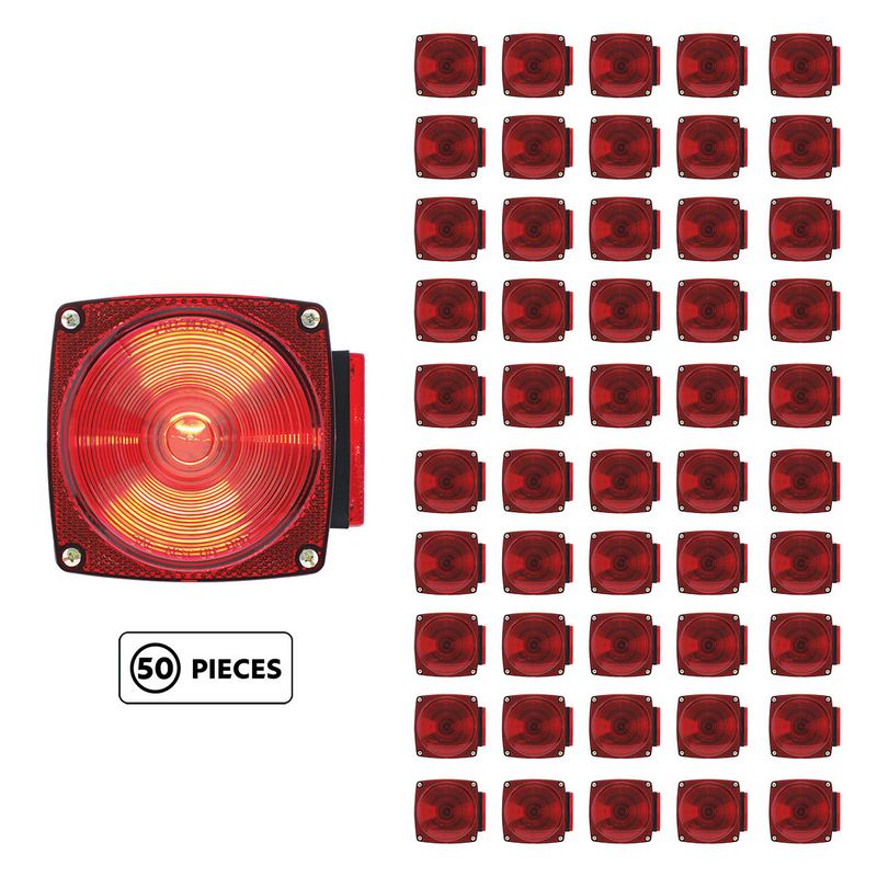 United Pacific Under 80" Wide Combination Trailer Light Without License Light (50 Pcs) 31131P50