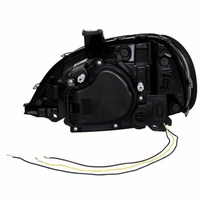 United Pacific Blackout Projection Headlight with Dual Function Light Bar - Passenger