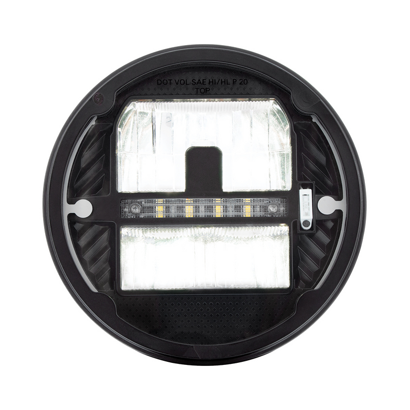 United Pacific ULTRALIT Heated 7" LED Headlight With White Position Light 31248