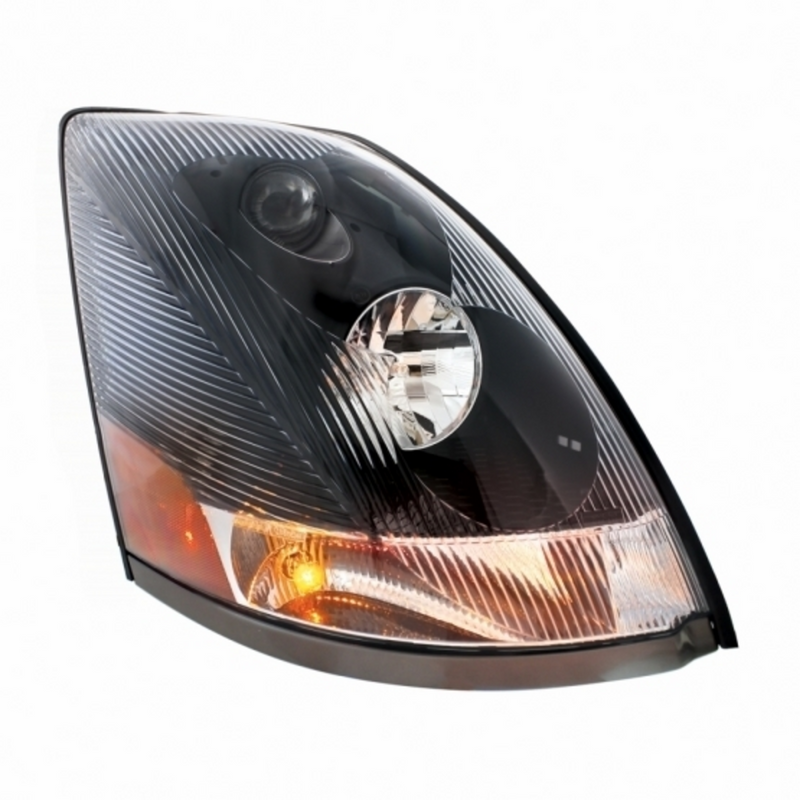 United Pacific Blackout Headlight For 2003-2017 Volvo VN/VNL Passenger 31313