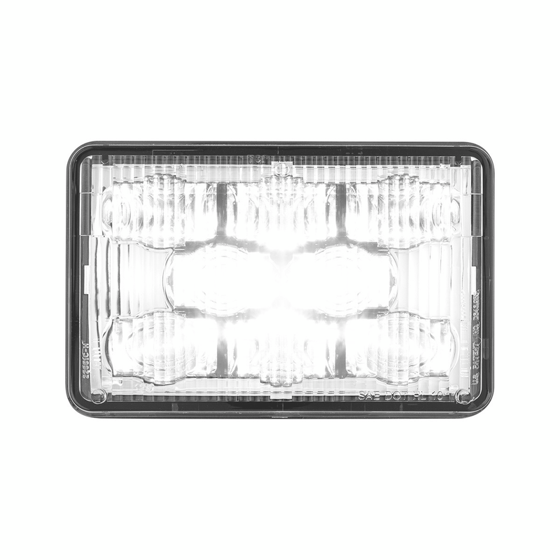 United Pacific ULTRALIT 8 High Power LED 4" X 6" Headlight High Beam 31359