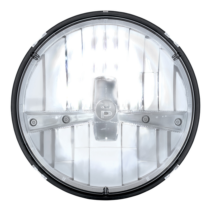 United Pacific ULTRALIT 5 High Power LED 7" Dual Function Headlight Chrome 31391