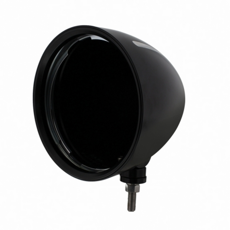 United Pacific Black "BILLET" Style Groove Headlight Housing 31497