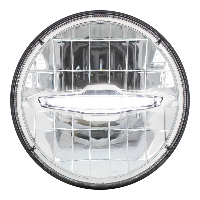 United Pacific ULTRALIT 3 High Power LED 7" Headlight With 10 White LED Position Light 31513