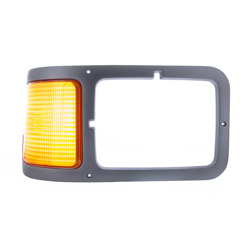 United Pacific Gray Plastic Headlight Bezel With Parking Light For 2000-2015 Ford F-650/F-750 Passenger 31983