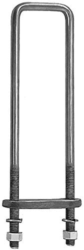 Buyers Products 18" Square Bend 5/8in U-Bolt Kit For Headache Rack