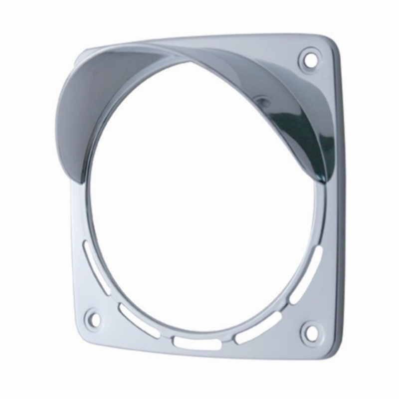 United Pacific LED Square Double Face Light Bezel With Visor Fits Up 38701 Series 32116