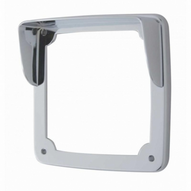 United Pacific LED Square Double Face Light Bezel With Visor For UP Square Double Face Lights 32135