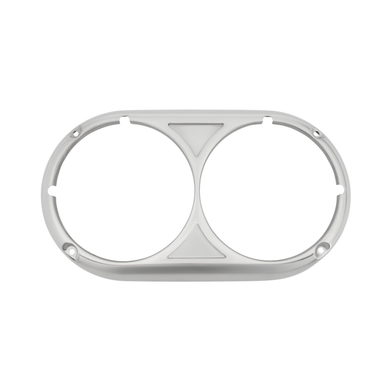 Peterbilt 359 Stainless Headlight Bezel Original Style (Bulk) 32192B