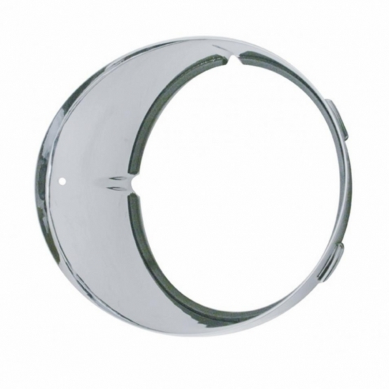 United Pacific Chrome Inner Headlight Bezel For 1996-2010 Freightliner Century Driver 32374