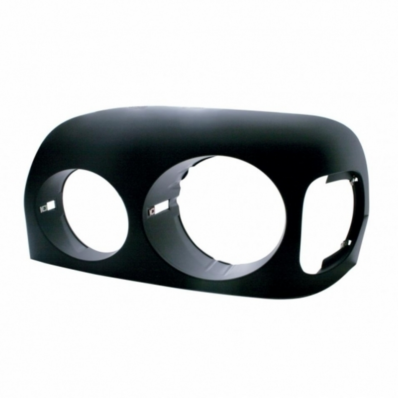 United Pacific Black Headlight Bezel For 1996-2004 Freightliner Century Driver 32376