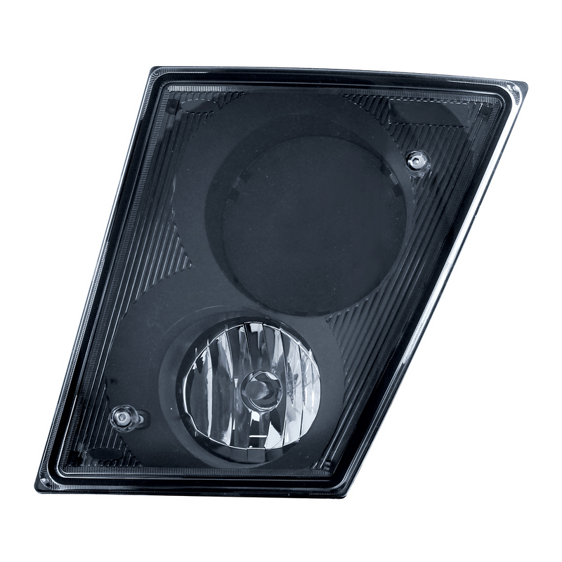 United Pacific Black Fog Light Assembly For 2003-2017 Volvo VN/VNL Driver 32588