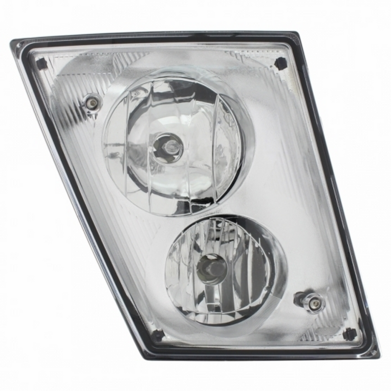 United Pacific Chrome Fog/Driving Light Assembly For 2003-2017 Volvo VN/VNL Passenger 32591