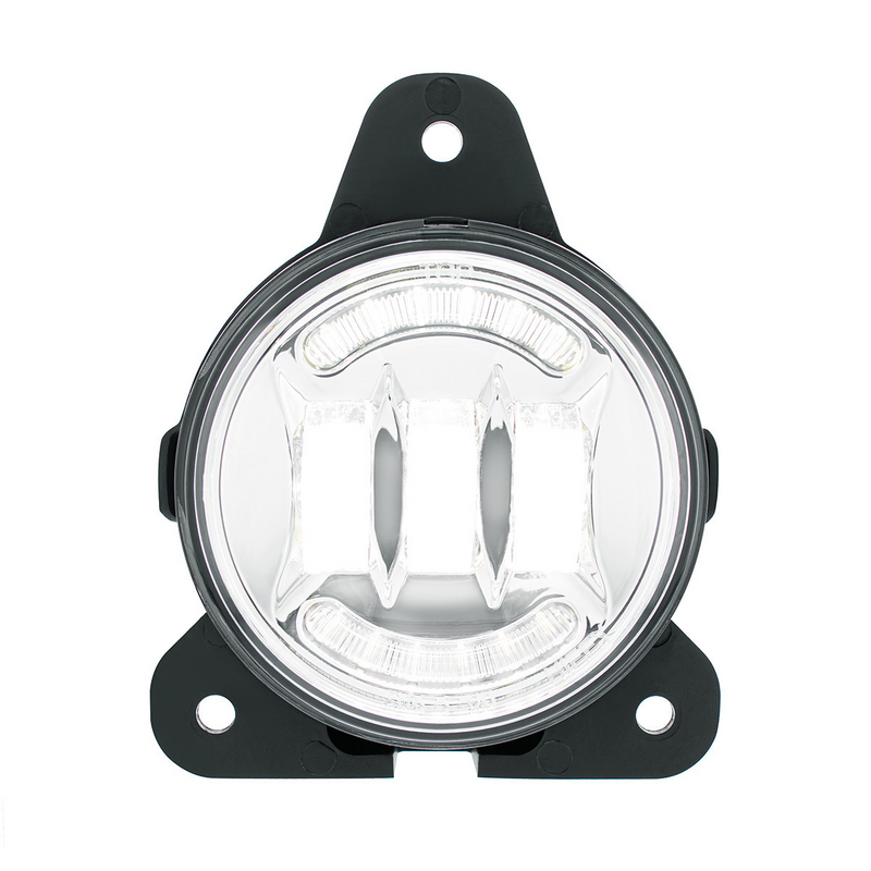 United Pacific Chrome 6 LED Competition Series Projector Fog Light For 2018-2024 Volvo VNR 32815