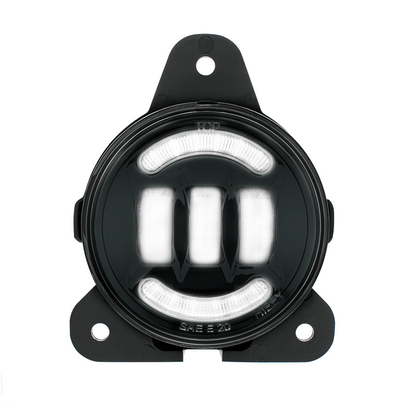 United Pacific Blackout 6 LED Competition Series Projector Fog Light For 2018-2024 Volvo VNR 32816