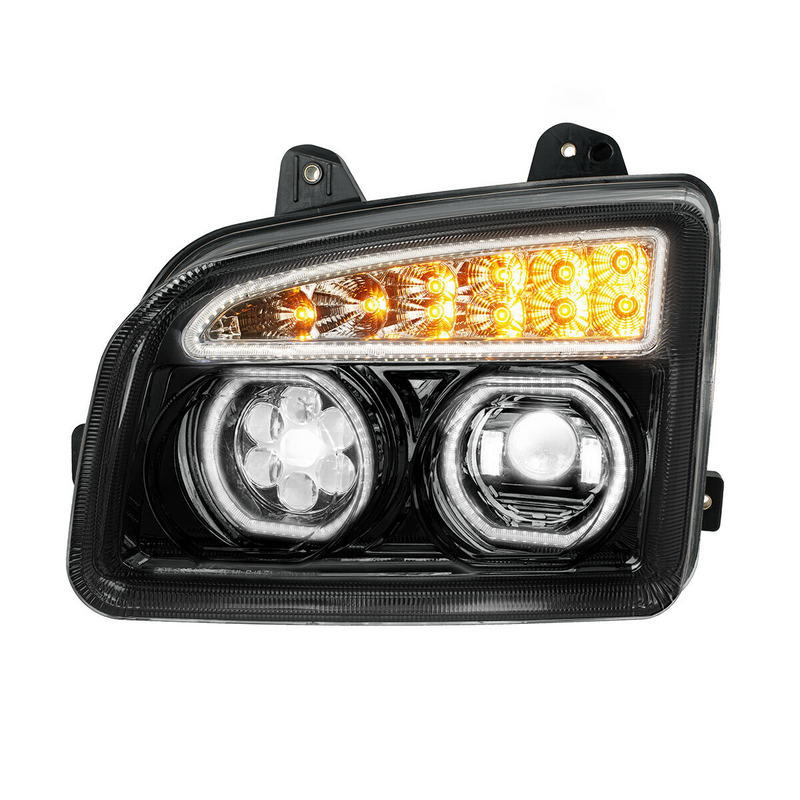 United Pacific Blackout 11 LED Headlight For 2015-2026 Kenworth T880-Driver 32862