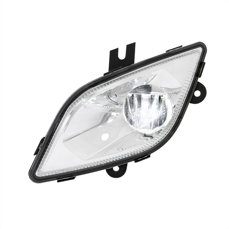 United Pacific Chrome Single LED Fog Light For 2018-2024 Freightliner Cascadia Driver Competition Series 32900