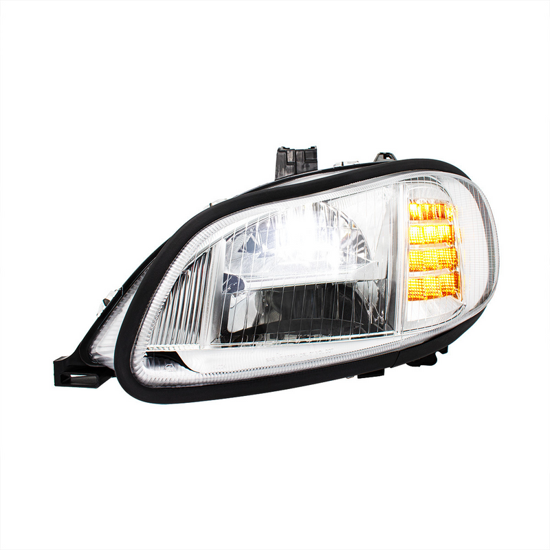 United Pacific Chrome High Power Full LED Headlight For 2003-2024 Freightliner M2-Driver 32908