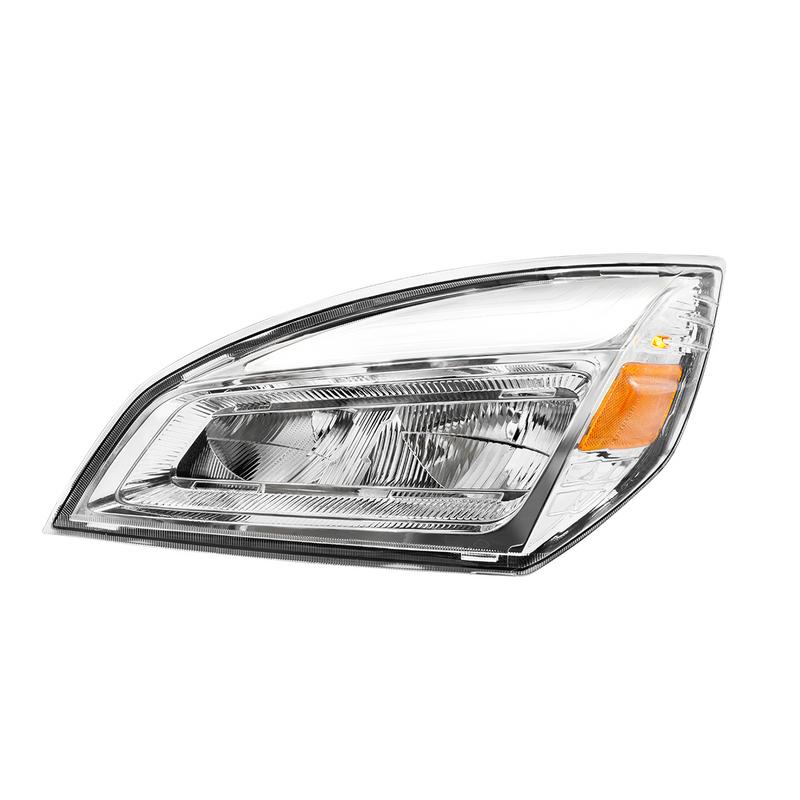 United Pacific High Power Chrome LED Headlight For 2018-2024 Freightliner Cascadia-Driver 32912