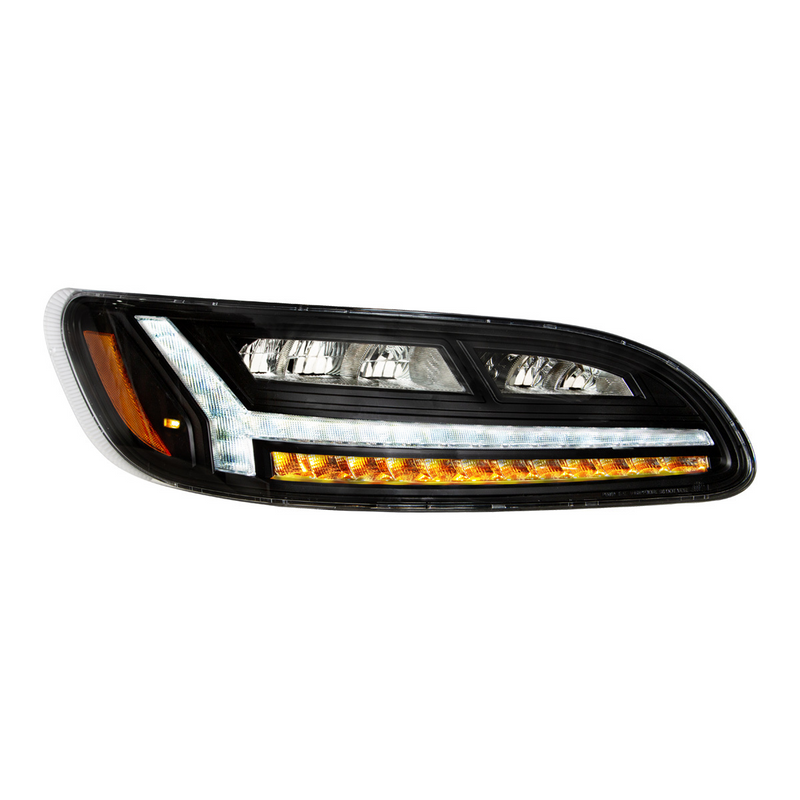 United Pacific Blackout 6 LED Headlight For Peterbilt 386 (2006-2016) & 387 (2000-2011)- Passenger 32931