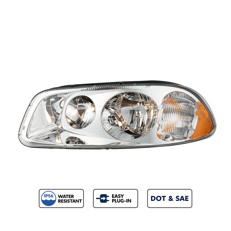 United Pacific Headlight For 1999-2018 Mack CX Vision-Driver 32950