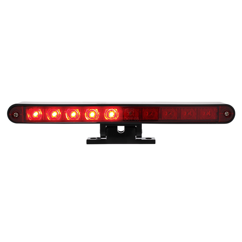 United Pacific 10 LED Split Function 3rd Brake Light With Black Swivel Pedestal Base Red LED/Red Lens 33012