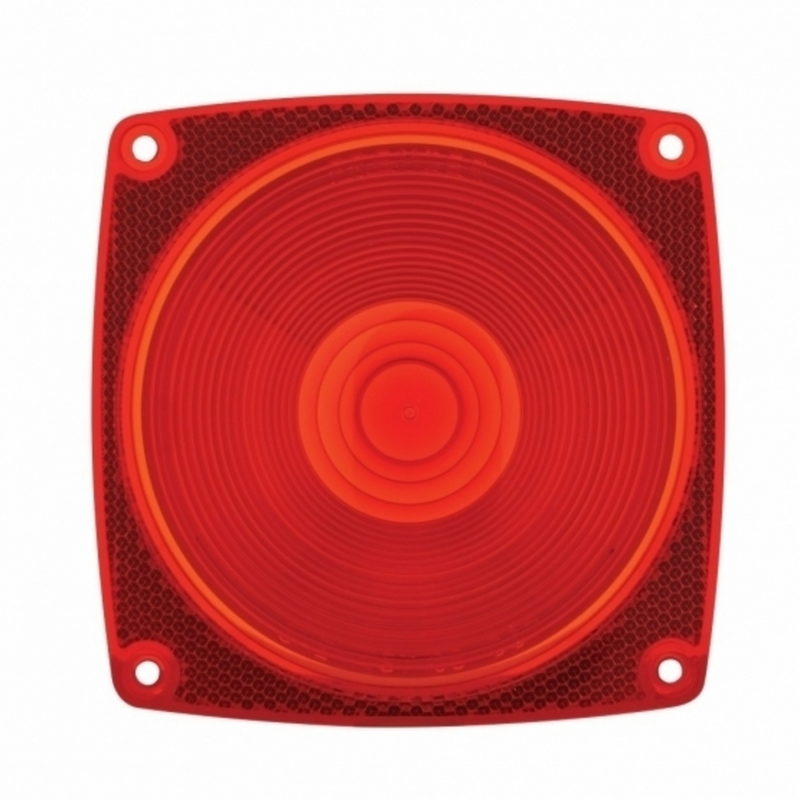 United Pacific Combination Light Lens Red 33083