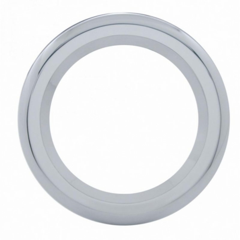 United Pacific Chrome Twist-On Light Bezel For 4" Round Light Grommet 33998