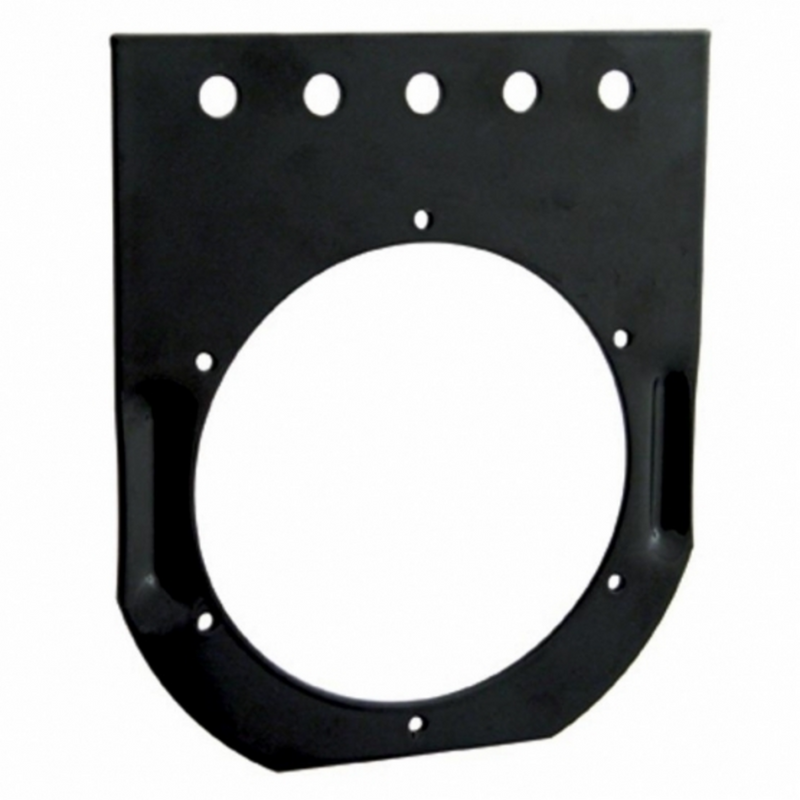 United Pacific 4" Black Light Bracket 1 Hole 34003