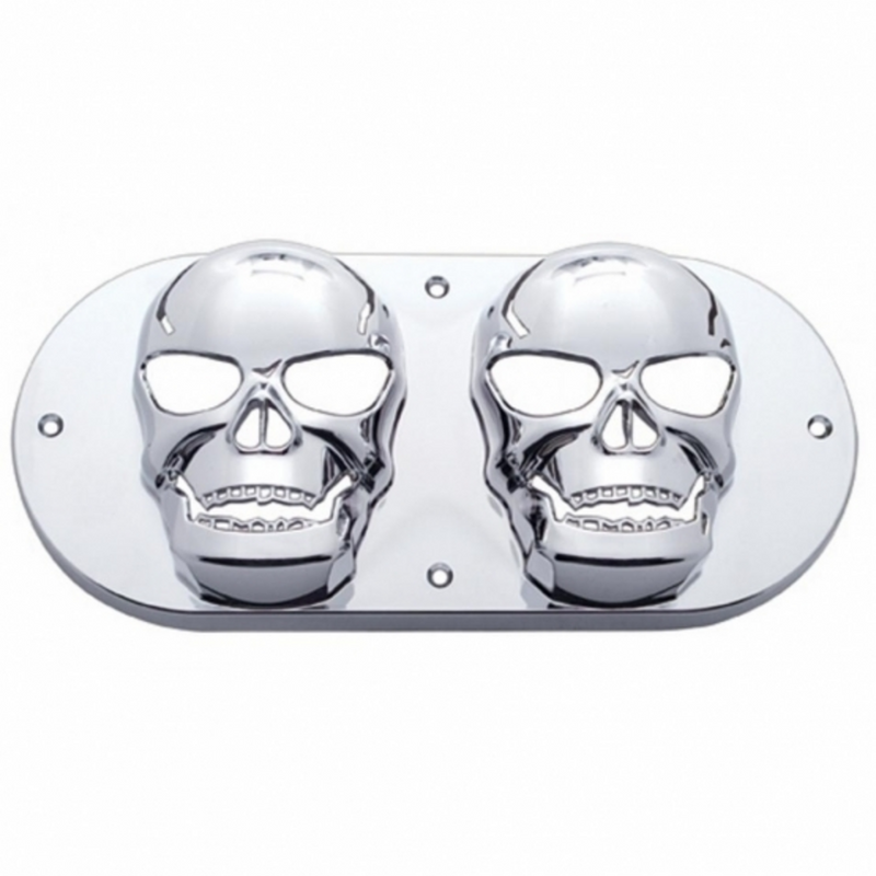 United Pacific Oval Skull Light Bezel 34009