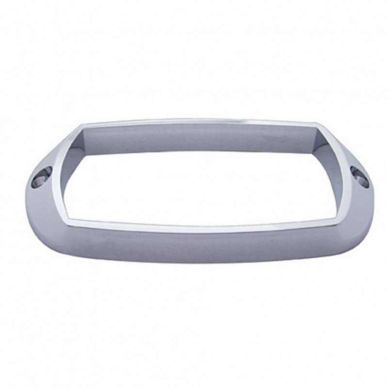 United Pacific Chrome Rectangular Bezel For Tiger Eye Light (Clearance/Marker) 34022