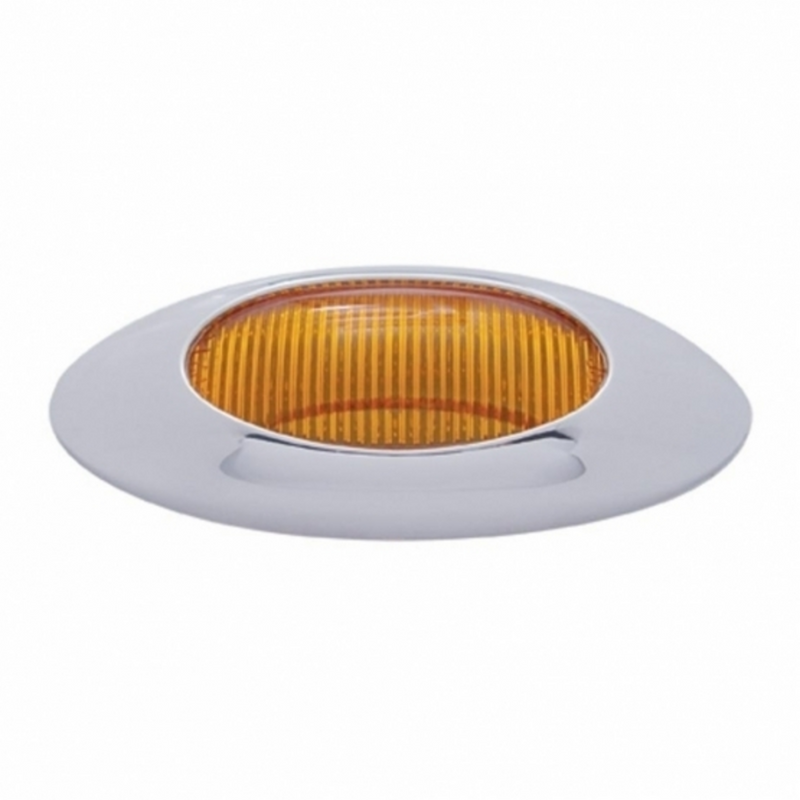 United Pacific "Phantom I" Bezel & Lens Kit Amber Lens (Bulk) 34053B