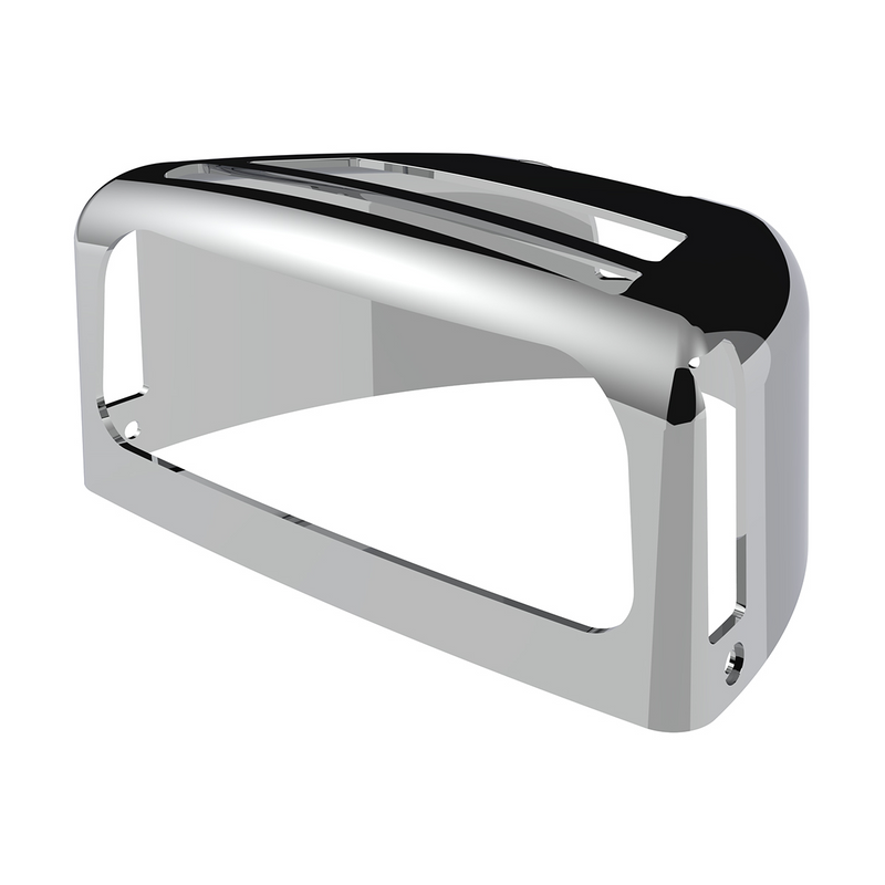 United Pacific Turn Signal Cover With Double Side Windows For 1987-2007 Peterbilt 379/378/357 34062