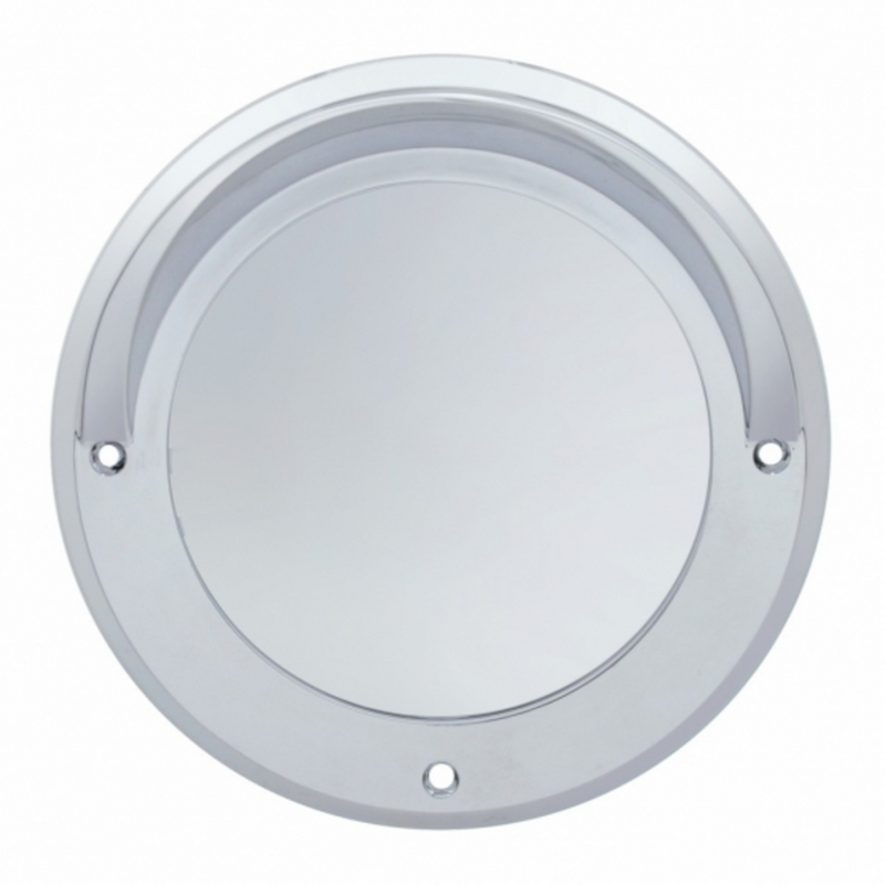 United Pacific 4" Mirror Bezel With Visor 34075